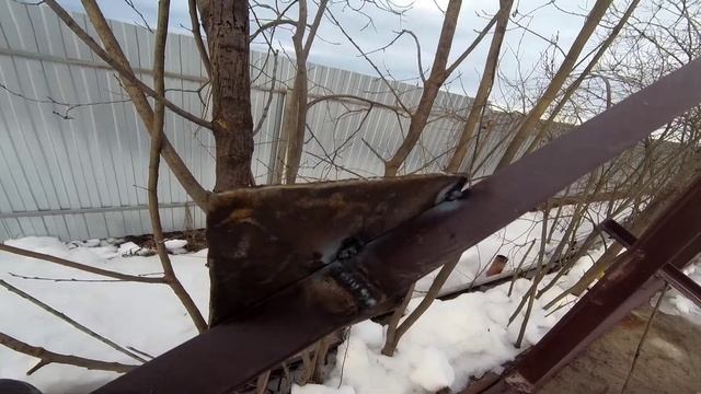 ПРОФНАСТИЛ ДОРОЖАЕТ. Срочно обшиваем ГАРАЖ. #гараж #стройка#металлоконструкция #дача смотреть онлайн