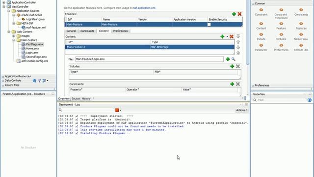 Oracle ADF Mobile 12C MAF Environment смотреть онлайн