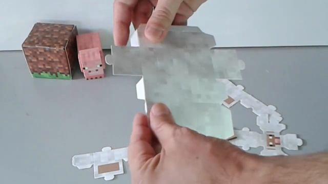 Minecraft papercraft animal mobs 1/2 - Tutorial Aprenda Montar смотреть онлайн