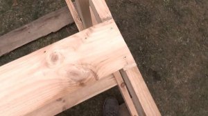 Садовая скамья со столиком своими руками | Чертёж в описании