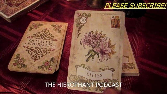 Lenormand cards review. смотреть онлайн