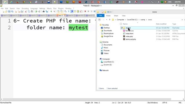 how to open php file in wamp server смотреть онлайн