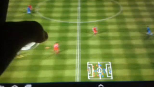 FIFA 14 Chelsea Vs Liverpool On Tablet