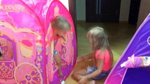 Маргарита и Лера ПРИНЦЕССЫ? Пышные платья для девочек от барби