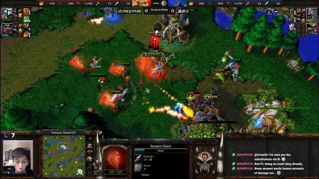 Focus (Orc) vs Three (NE) - WarCraft 3 - WC2859 смотреть онлайн