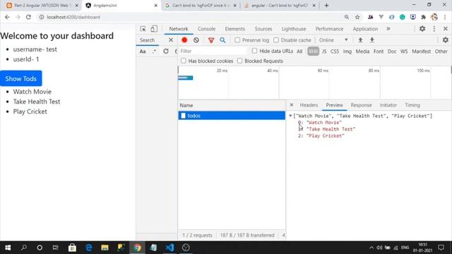 Part-3 Angular JWT(JSON Web Token) Authentication(Refresh Token Implementation) смотреть онлайн