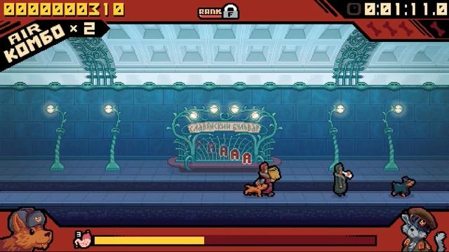 Russian Subway Dogs Playthrough Gameplay - BELLI CANNI RUSSI!! смотреть онлайн