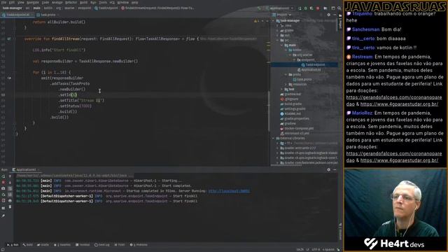 JAVA das Ruas: Kotlin, Micronaut, gRPC e Angular смотреть онлайн
