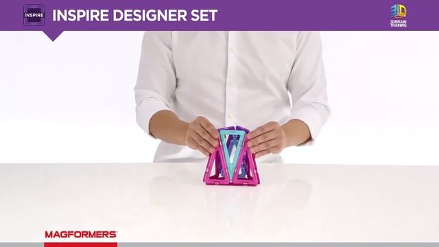 Магнитный конструктор MAGFORMERS Inspire Designer set смотреть онлайн