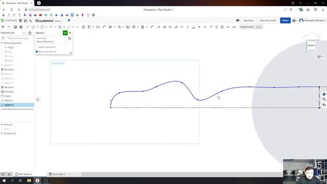 3D-моделирование Подвижный Осьминог Часть 1 Onshape смотреть онлайн
