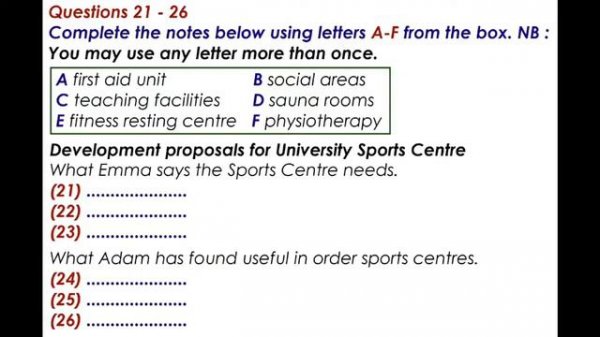 Ielts listening practice test 2024 with answers