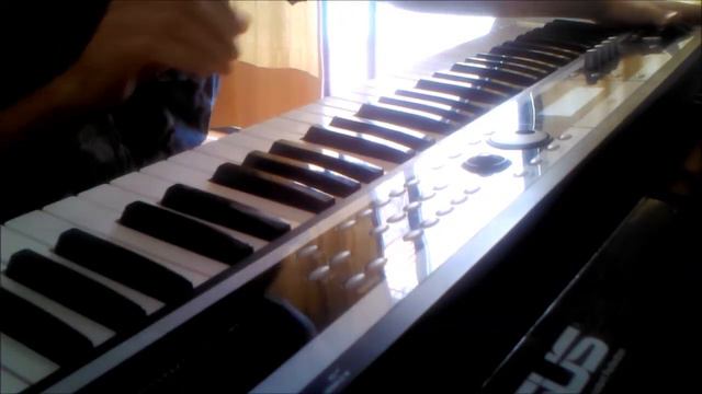 Dream Theater - Beneath the Surface - (Keyboard solo Cover) - on Korg X50 смотреть онлайн
