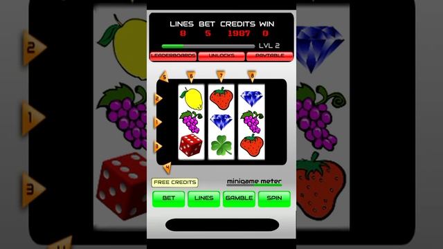 Diamond Slot Machine Android game смотреть онлайн