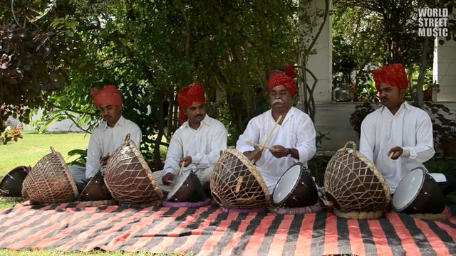 Amazing Indian Drummers Nathulal Solanki, Pushkar (Rajasthan, India) - 3