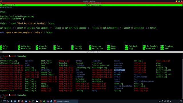 Create a cronjob bash script that updates your Kali machine automatically смотреть онлайн