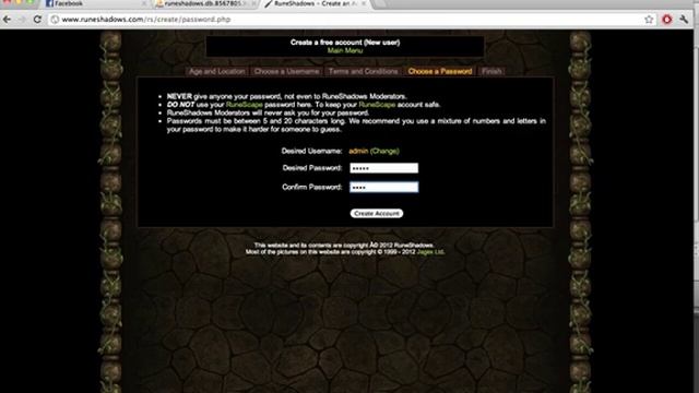 [RuneScape] Registration & Login page PHP смотреть онлайн