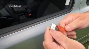 Как установить вставные дефлекторы HEKO