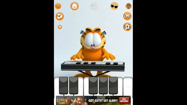 Говорящий Гарфилд! Talking Garfield HD! Серия 9! Говорящий кот! Игра для детей смотреть онлайн