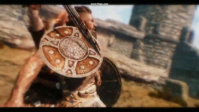Skyrim Elemental Weapon Shouts MOD(Battle) смотреть онлайн