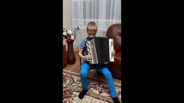 Полька В.Козлова на баяне смотреть онлайн