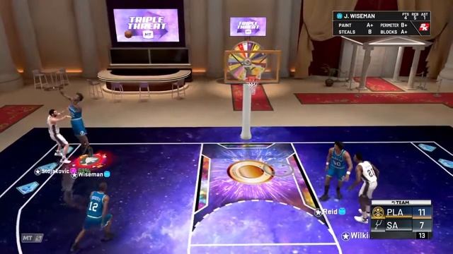 NBA 2K20 James Wiseman Destroys the Defense 4 Star Prospector Grind смотреть онлайн