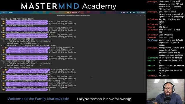 Intro to Coding with Python - Getting Comfy with Data Types смотреть онлайн