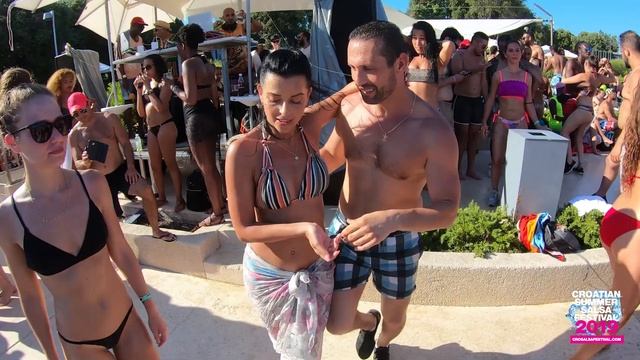 Hamid & Anna Treiger - Kizomba social dancing @ AMARIN BEACH PARTY, CSSF19 смотреть онлайн