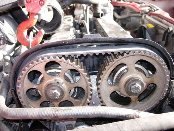 Daewoo/Деу Lanos, Nexia 1.6 замена ремня ГРМ
