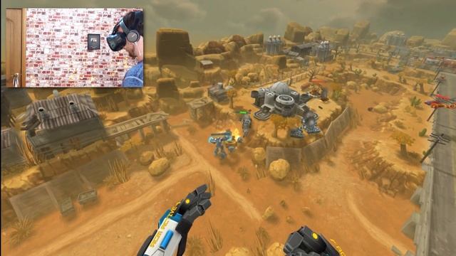 ПЕРВАЯ СТРАТЕГИЯ ДЛЯ ВР - AirMech Command (HTC Vive VR) смотреть онлайн