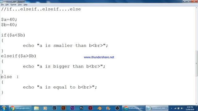 PHP Conditional Structure | If | If..else | If..elseif..else | Switch case | While Loop (Gujarati) смотреть онлайн
