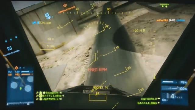 Battlefield 3- Attack Helicopter - Havoc HOW to stay ALIVE- Battle Native and Legit Waffle смотреть онлайн