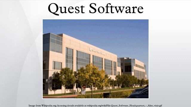 Quest Software смотреть онлайн