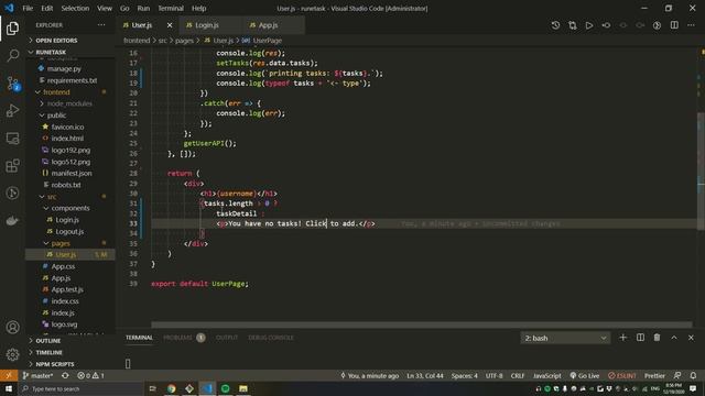 Today I Coded | Using ternary operator in React to display API from Django REST Framework смотреть онлайн