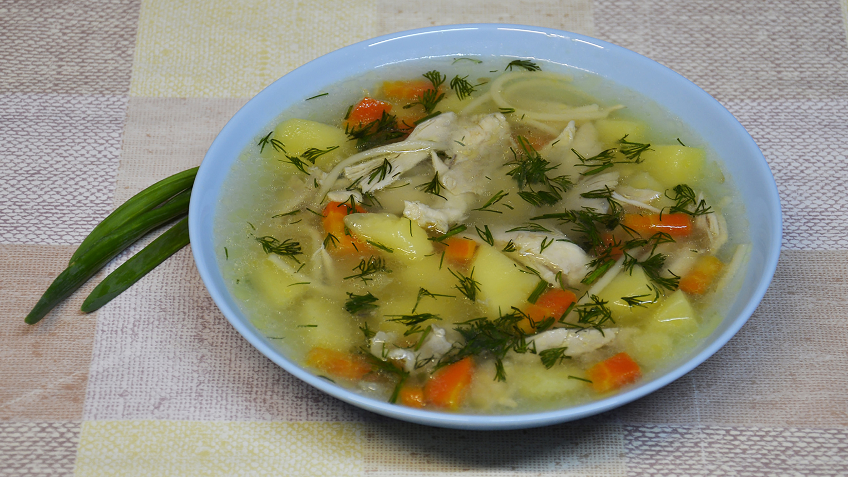 Куриный суп с лапшой простой рецепт сытно и вкусно.