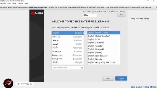 Redhat Linux Installation through Oracle Virtual Box | Redhat Linux Virtual Installation #redhat смотреть онлайн