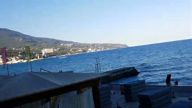 ЯЛТА. ПРИМОРСКИЙ ПЛЯЖ  ГУЛЯЮ ПО НОВОЙ НАБЕРЕЖНОЙ 9 июля 2020
