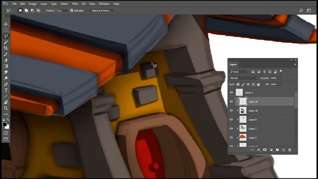 GAME HOUSE DRAWING | TUTORIAL | РИСУЕМ ИГРОВОЙ ДОМИК | PHOTOSHOP смотреть онлайн