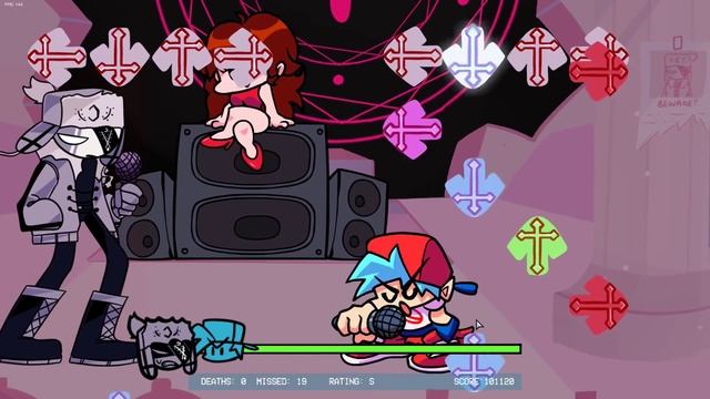 Friday Night Funkin' - Ruv-el (Gospel With Ruv Vocals) - FNF Sarvente's Mid-Fight Masses Mod смотреть онлайн