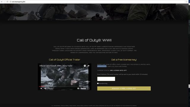 BEDAVA (FREE) Call of Duty - WWII (COD) - 2017 - %100 ÇALIŞIYOR - STEAM - Oynayış смотреть онлайн