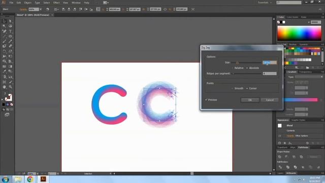 The Blend Tool | Illustrator Tutorial | How to use Blend tool | Adobe Illustrator CC смотреть онлайн