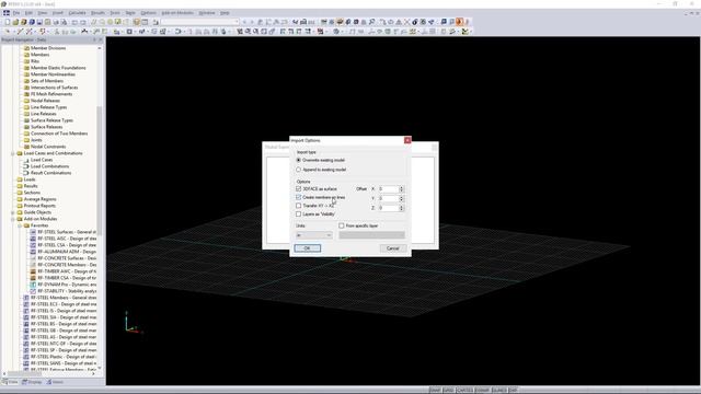 FAQ 004378 | When trying to import a model from AutoCAD into RFEM, I am getting the error message.. смотреть онлайн