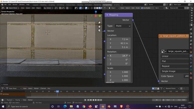 Texture coordinate node Tutorial in blender 2.9 | Mapping Node Tutorial in Blender eevee смотреть онлайн