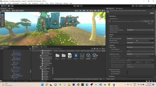 Unity URP BlobShadow смотреть онлайн