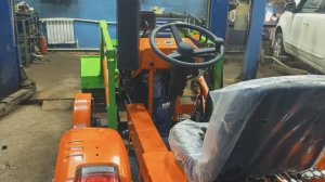 Первое ТО и первые доработки минитрактора Батыр.