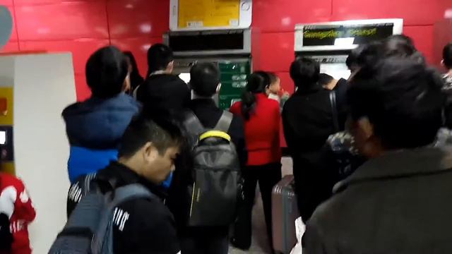Metro in Guangzhou.Метро в Гуанчжоу. Часть 1. смотреть онлайн