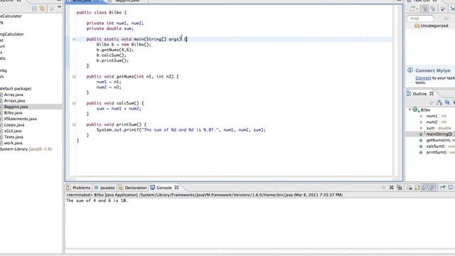 Java Tutorial #13 printf and Multiple Classes смотреть онлайн