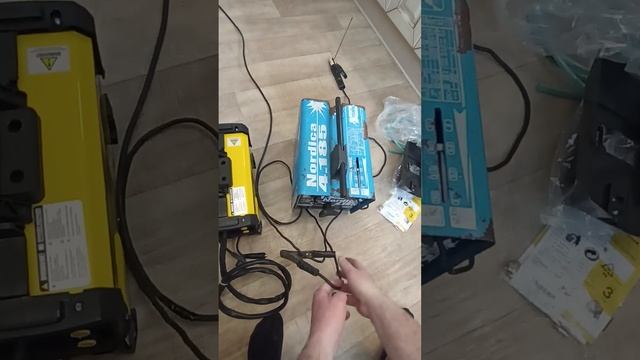 Новый аппарат полуавтомат за недорого на порошковой проволоке и с газом смотреть онлайн