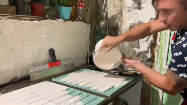 Декоративный кирпич из гипса. Всё гениальное просто. смотреть онлайн