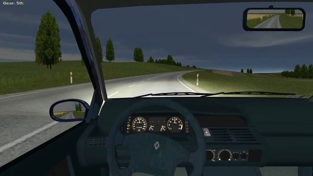 Renault Clio I 1.4 Energy '95 drive (Links) - Racer: free game смотреть онлайн