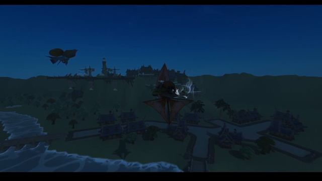 An air tour of Saint Morning | Unity FlyFF Project смотреть онлайн